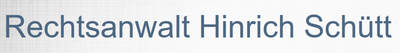 Logo Rechtsanwalt Hinrich Schütt
